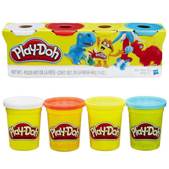 Play-Doh, ciastolina Classic Color, 4-pack Play-Doh