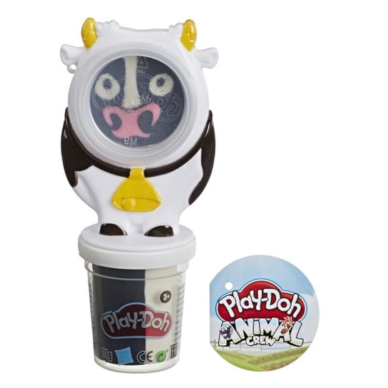Play-Doh, ciastolina Farma Zwierzątko Krowa z tubą, E7482 Play-Doh