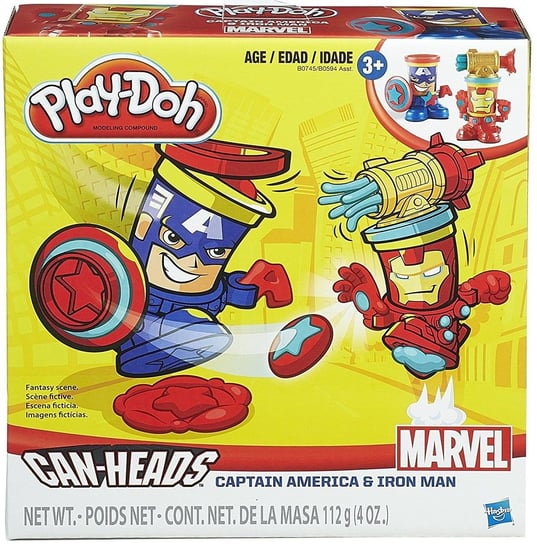 Play-Doh, ciastolina Kapitan Ameryka i Iron Man Play-Doh