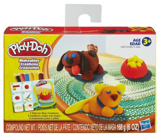 Play-Doh, ciastolina Kolorowe karty: Zwierzęta Play-Doh