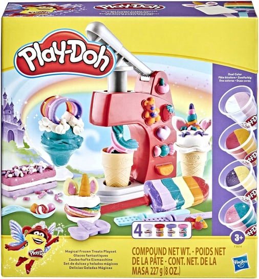 Play-Doh, Ciastolina Magiczna Lodziarnia, F3614 Play-Doh