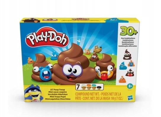 Play-Doh, Ciastolina Poop Troop Zabawna Kupa E8584 Play-Doh