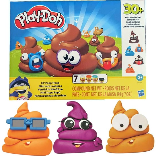 Play-Doh, Ciastolina Poop Troop Zabawna Kupa E8584 Play-Doh