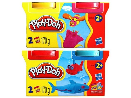 Play-Doh, ciatolina 2 tuby Play-Doh
