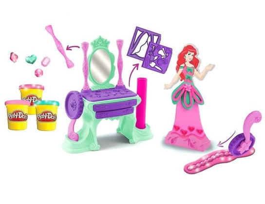 Play-Doh, Księżniczki Disneya, zestaw Arielka strojnisia Play-Doh
