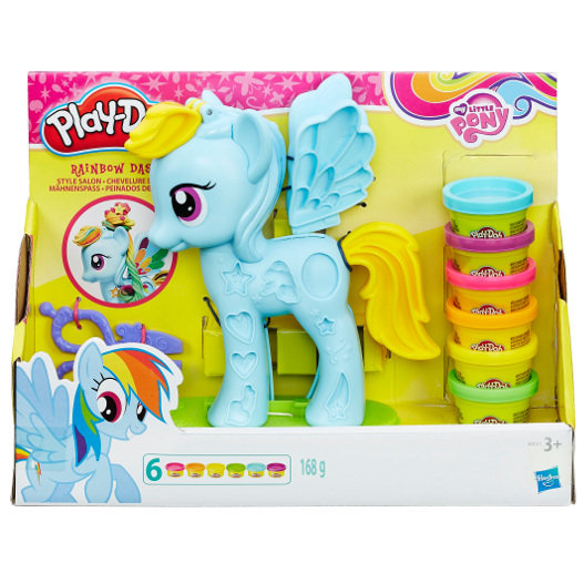 Play-Doh, My Little Pony, zestaw Salon fryzjerski Rainbow Dash Play-Doh