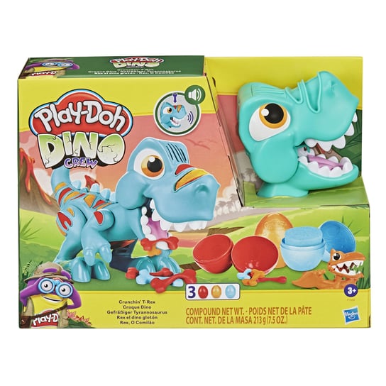 Play-Doh, Przeżuwający dinozaur, zielony, F1504 Play-Doh