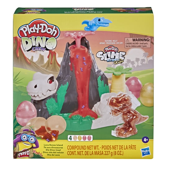 Play-Doh, Slime-HydroGlitz, Wyspa Dinozaurów F1500 Play-Doh