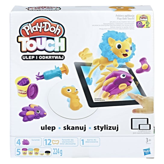 Play-Doh, Touch, zestaw Ulep i odkrywaj, B9018 Play-Doh