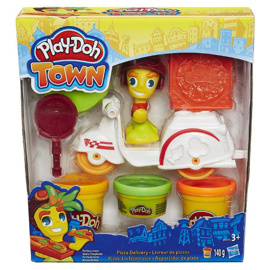 Play Doh Town, zestaw kreatywny Dostawa Pizzy Play-Doh