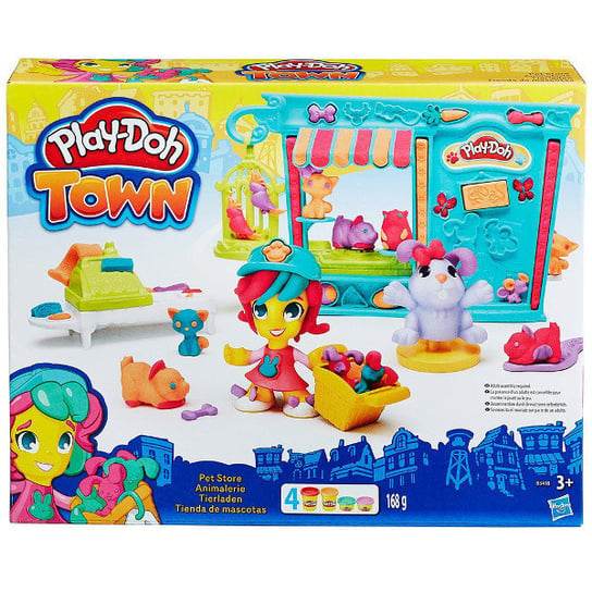 Play Doh Town, zestaw kreatywny Sklepik ze zwierzętami Play-Doh