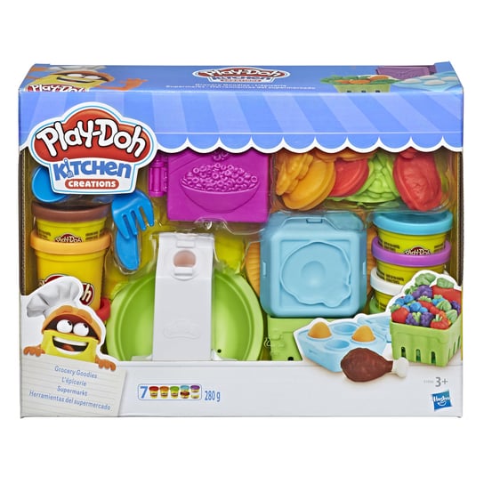 Play Doh, zestaw Artykuły spożywcze, E1936 Play-Doh
