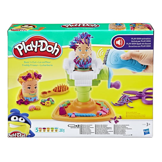 Play-Doh, zestaw ciastolina Afera u fryzjera, E2930 Play-Doh