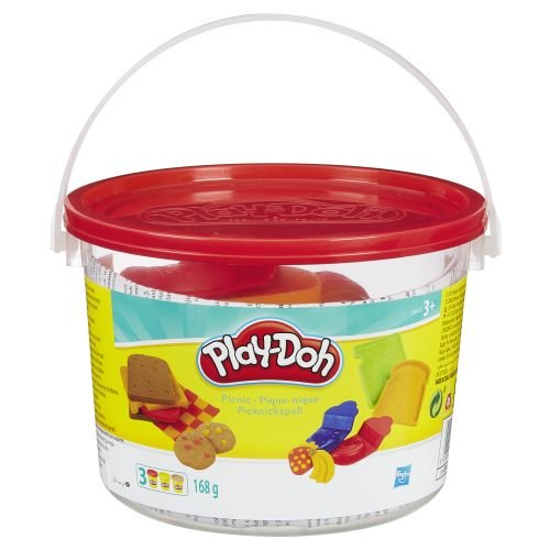Play-Doh, zestaw Kolorowe Wiaderko, 23414/23412 Play-Doh