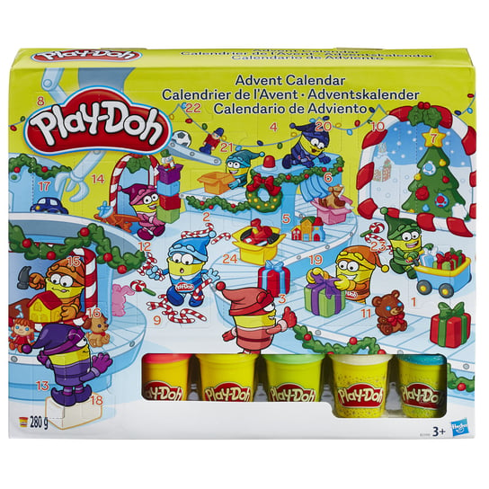 Play-Doh, zestaw kreatywny Kalendarz Adwentowy Play-Doh