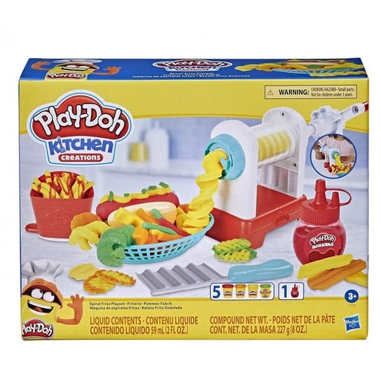 Play-Doh, zestaw kreatywny Kitchen, Frytki, F1320 Play-Doh
