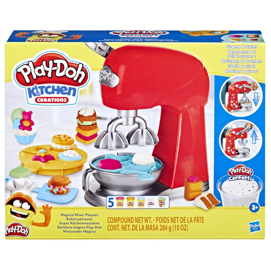 Play-Doh, zestaw kreatywny Kitchen, Magiczny Mikser, F4718 Play-Doh