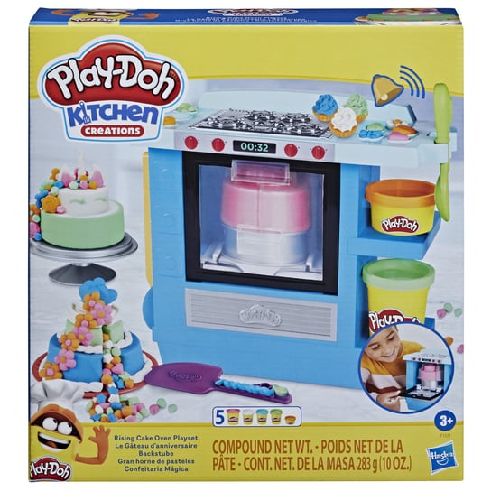 Play-Doh, zestaw kreatywny Kitchen, Magiczny Piec z Ciastoliną, F1321 Play-Doh