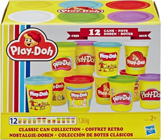 Play-Doh, Zestaw kreatywny Klasyczne Tuby Play-Doh