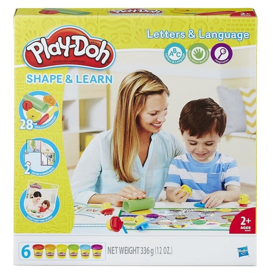 Play-Doh, zestaw kreatywny Literki i mowa Play-Doh