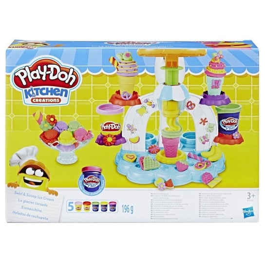 Play-Doh, zestaw kreatywny Zakręcona lodziarnia Play-Doh