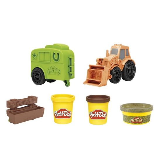 Play-Doh, zestaw Wheels, Traktor, F1497 Play-Doh