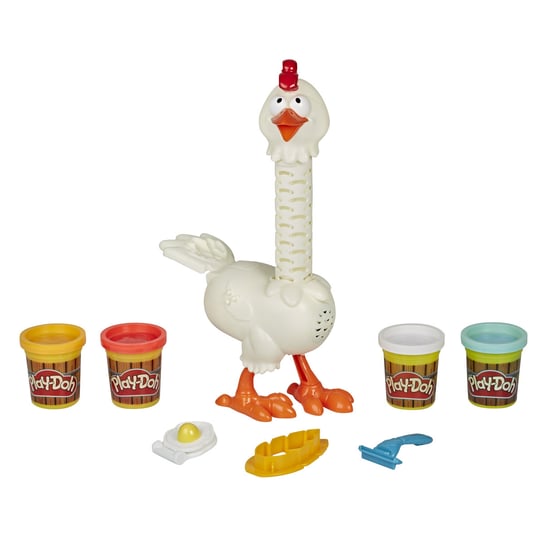Play-Doh, Zestaw z ciastoliną Farma Kurczak, E6647 Play-Doh