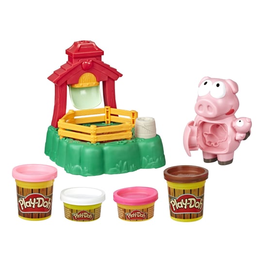 Play-Doh, Zestaw z ciastoliną Świnka Farma, E6723 Play-Doh