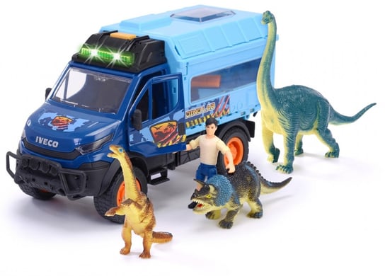 Play Life Laboratorium dinozaurów z figurkami światło dźwięk 26 cm 203837025 Dickie Toys Dickie Toys