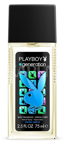 Playboy, Generation Men, dezodorant spray, 75 ml Playboy