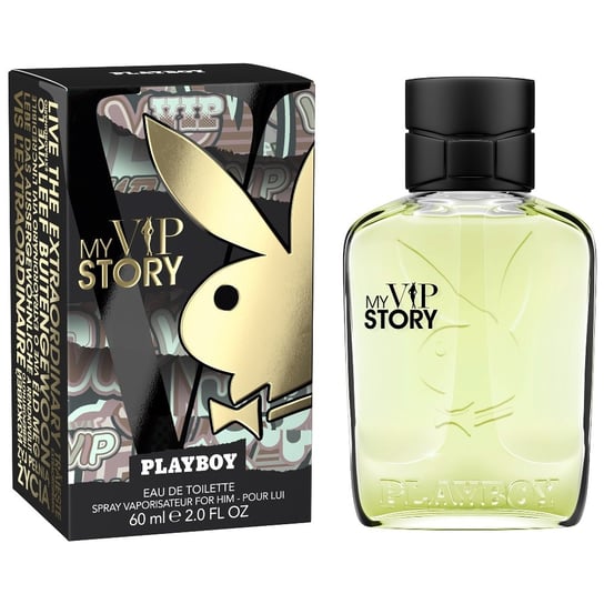 Playboy, My Vip Story, woda toaletowa, 60 ml Playboy