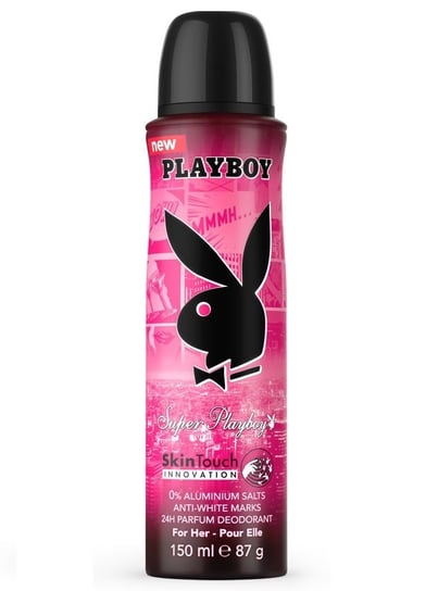 Playboy, Super Playboy For Her, dezodorant, 150 ml Playboy