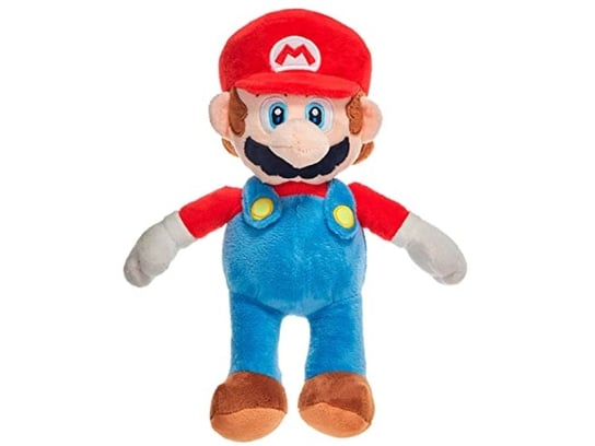 Playbyplay Super Mario Bros 60 cm, jakość Super miękka zabawka Oryginalna pluszowa zabawka Mario Bros duża Mario CROSSROAD