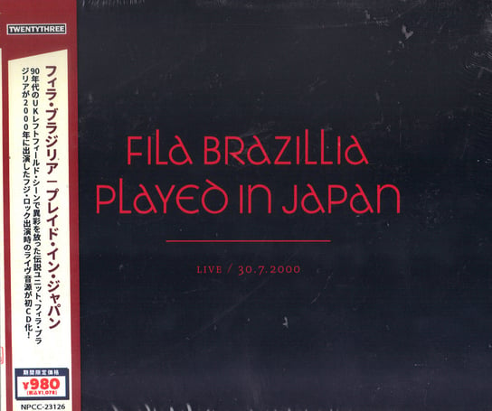 Played In Japan (Limited Japanese Edition) Fila Brazillia