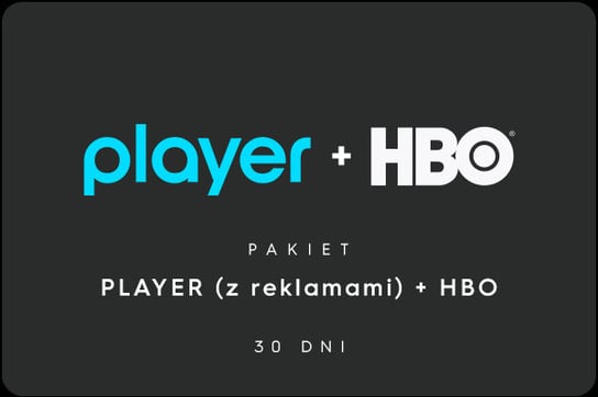 PLAYER (z reklamami) + HBO 30 dni Inne lokalne