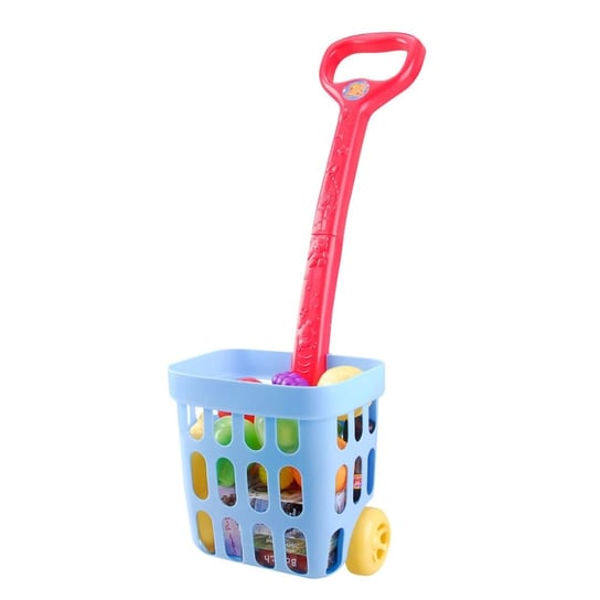 Playgo Zabawkowy wózek na zakupy na kółkach 3245-1 Playgo
