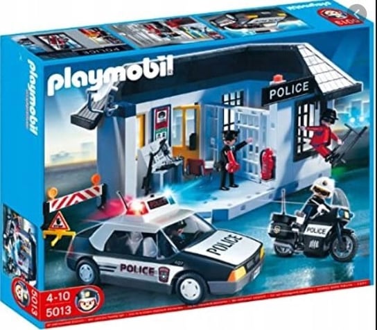 PlayMobil 5013 Policja Więzienie Figurki Playmobil