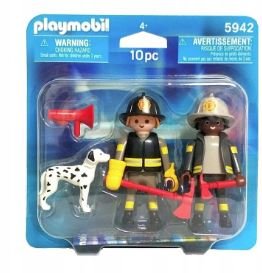 Playmobil 5942 DuoPack Strażacy z psem Playmobil