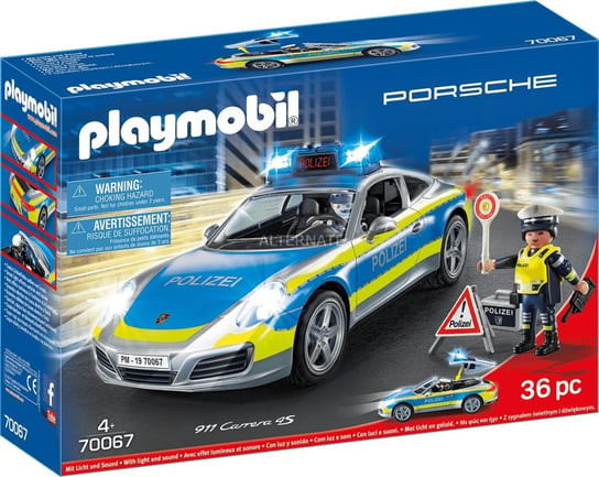 PLAYMOBIL 70067 Porsche 911 Carrera 4S Policja Playmobil