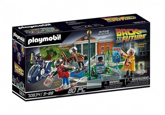 Playmobil 70634 Back To The Future Ii Pościg Inna marka