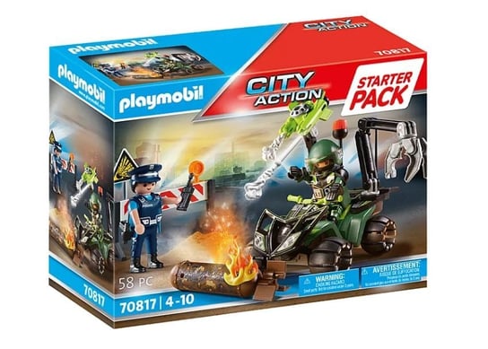 Playmobil 70817 - Starter Pack - Ćwiczenia policyjne Playmobil