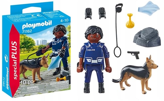 PLAYMOBIL 71162 Policjant z psem tropiącym Playmobil