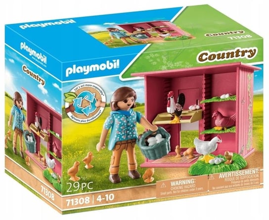 Playmobil 71308 Kury z pisklętami Farma Wieś Playmobil