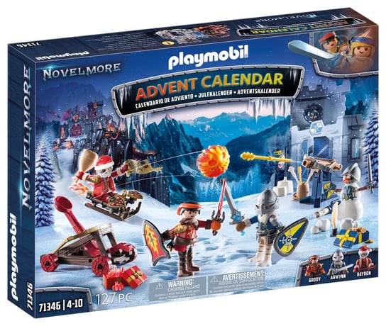 Playmobil 71346 NOVELMORE Kalendarz adwentowy Bitwa na śniegu Playmobil