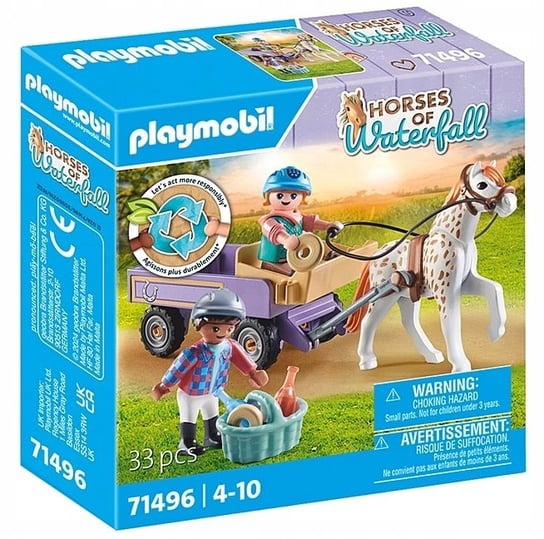 PLAYMOBIL 71496 POWÓZ KUCYKÓW HORSES OF WATERFALL Playmobil
