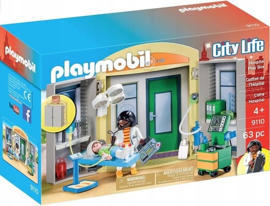 Playmobil 9110 Play Box Szpital Inna marka