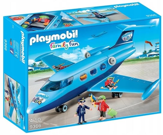 Playmobil 9366 Samolot - Rejs Czarterowy Z Piratem Playmobil