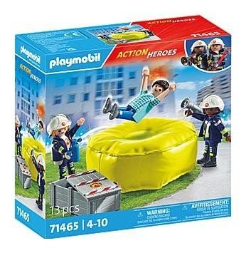 Playmobil Action Heroes 71465 Strażacy z poduszką powietrzną Playmobil