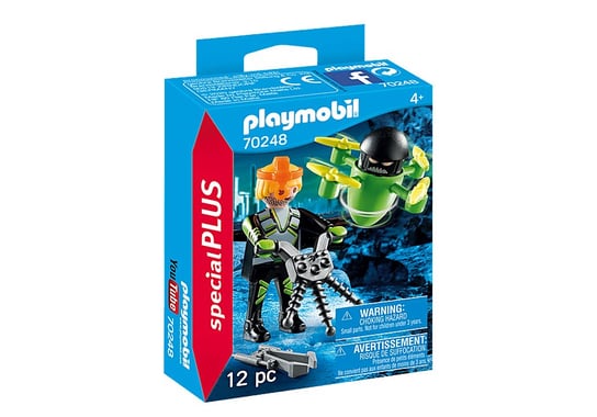 Playmobil, Agent Z Dronem 70248 4+ Playmobil Playmobil
