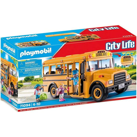 Playmobil Autobus szkolny: US School Bus 71094 Playmobil